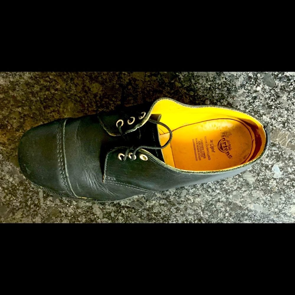 Dr. Martens 1461 3 Eye Steel Toe Cap Oxford Shoes Black Size 11.5